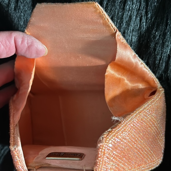 Glam Gem orange beaded handbag - Picture 8 of 11